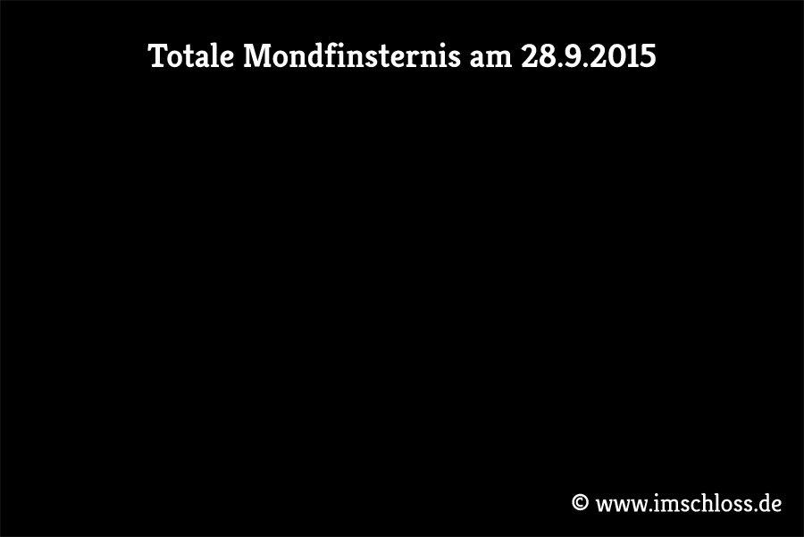 Totale Mondfinsternis 2015