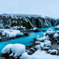 Kurz vor der Dunkelheit am Bruarfoss