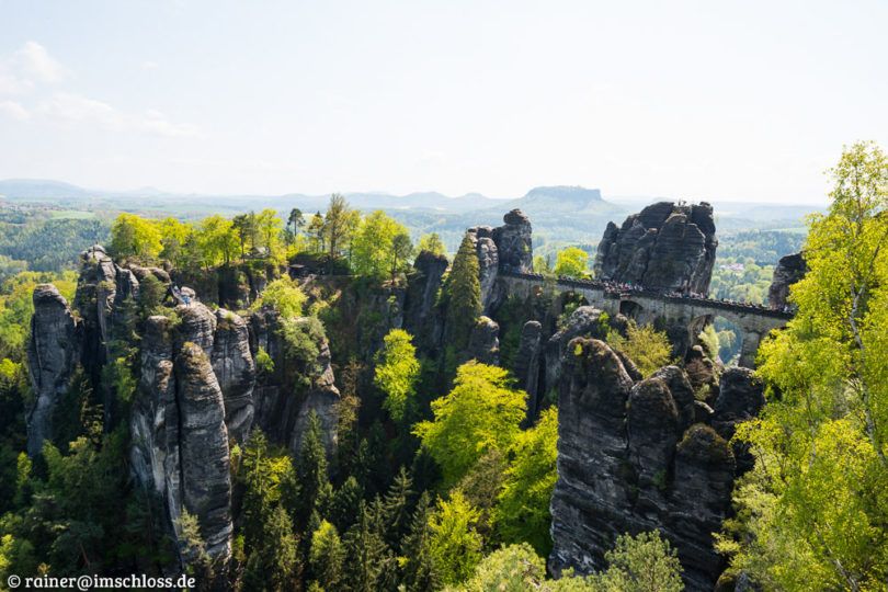 Blick auf die Bastei