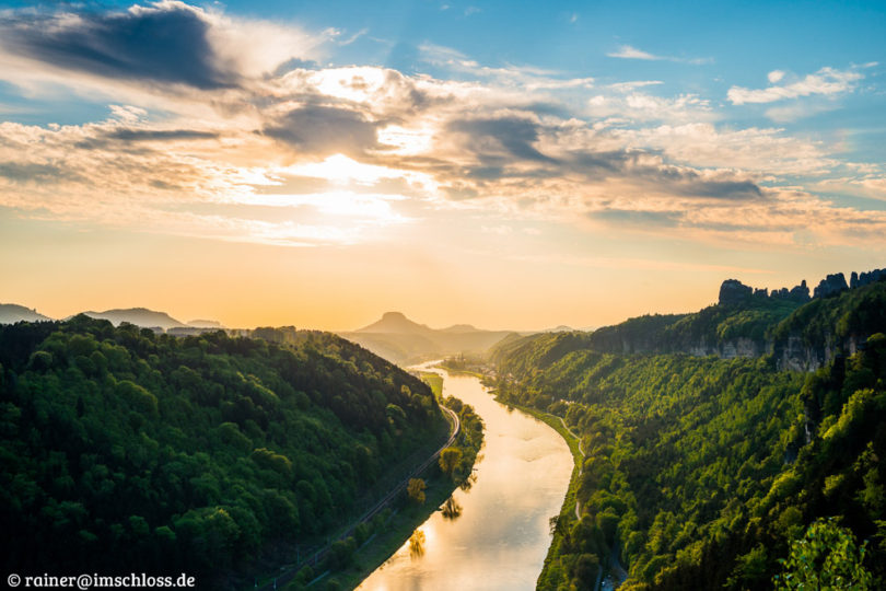 Abendspaziergang mit Aussicht