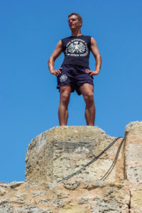 Auf dem Castell de Bellver in Palma de Mallorca