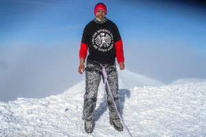 Auf dem Gipfel des Cotopaxi (5897 m)