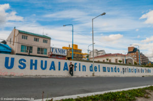 In Ushuaia in Feuerland, Argentinien