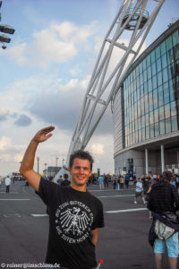 Bei AC/DC im Wembley Stadium in London