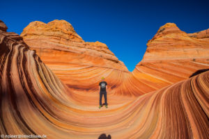 In der "Wave" im Coyote Buttes North National Park, USA