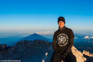 Auf dem Pico del Teide (3718 m) auf Teneriffa, Spanien