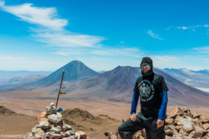 Auf dem Cerro Toco (5604 m) am Rand der Atacama-Wüste in Chile