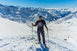 Auf der Sonntagsspitze (2882 m) mit den Schneeschuhen von der Saarbrücker Hütte